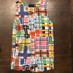 Southern sunshine kids Jon Jon plaid multicolor